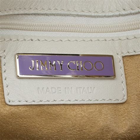 fake jimmy choo vs real bag|jimmy choo logo.